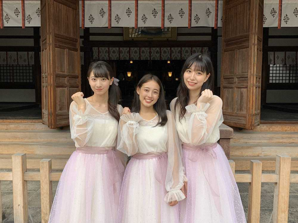 【画像・写真】カレッジ・コスモス　今宮戎神社でヒット祈願「私たちもスターの階段を上っていけるように」