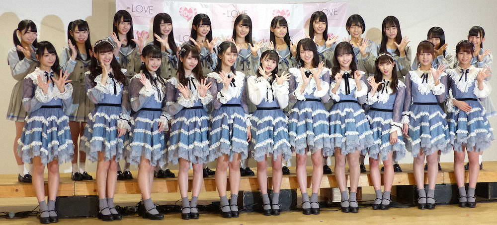 【画像・写真】指原プロデュース「＝LOVE」　初のオリコン1位獲得に「うれしい」