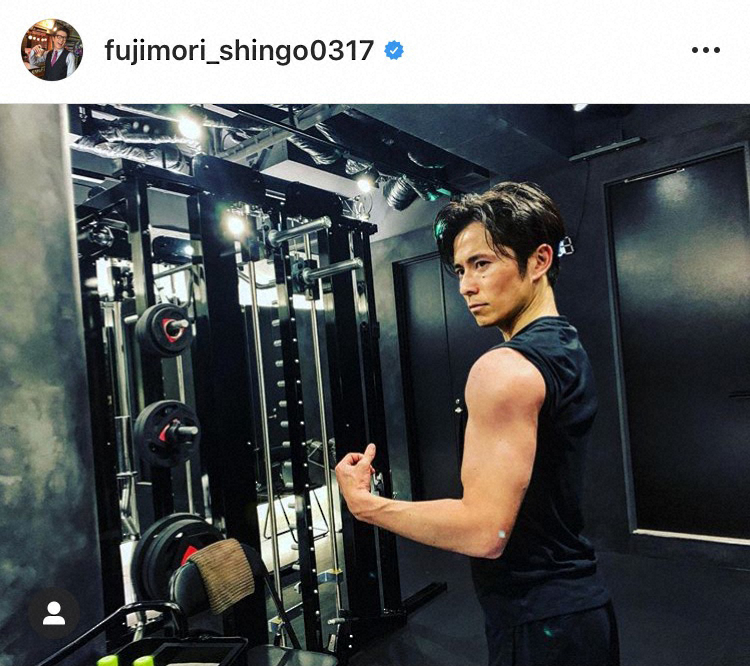 【画像・写真】藤森慎吾の“筋肉美”に「慎ちゃん、格好いい」「いつのまに」