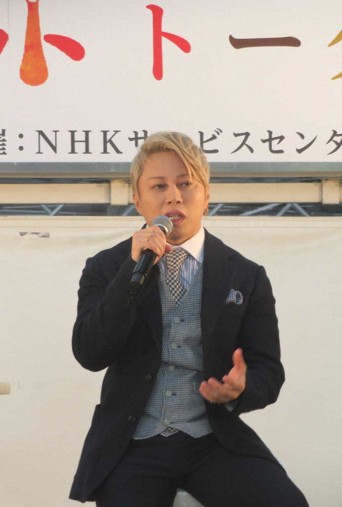 【画像・写真】西川貴教　朝ドラ「スカーレット」スピンオフに早くも意欲「3話でもいいんで」