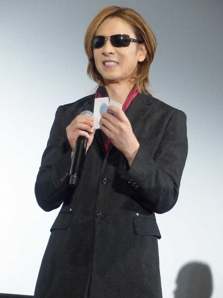 【画像・写真】YOSHIKIが意外な一面告白…実はホラー苦手だった「手の隙間から見る」