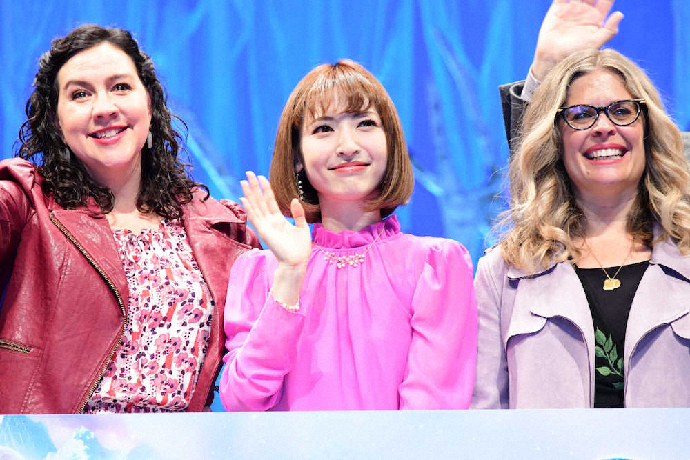 【画像・写真】神田沙也加　22日公開「アナ雪2」へ、アナの存在は「もう一人の自分ができたみたいな感覚」