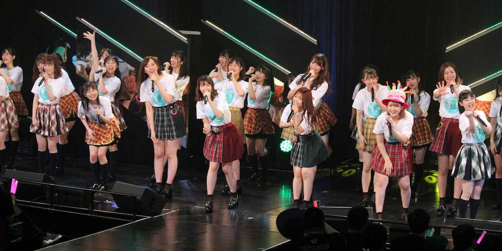 【画像・写真】HKT48　8周年記念特別公演で43曲を披露　松岡菜摘「9年目もみんなで走っていきたい」