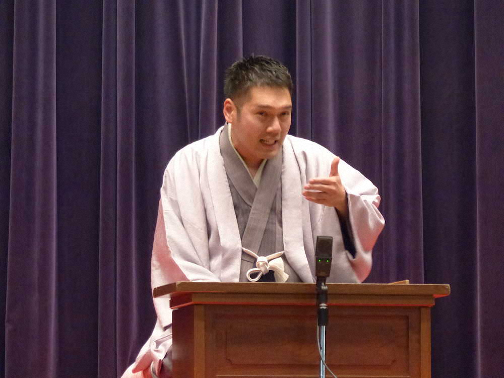【画像・写真】講談師の神田松之丞、大名跡「伯山」襲名後も「人の悪口は言い続けます」
