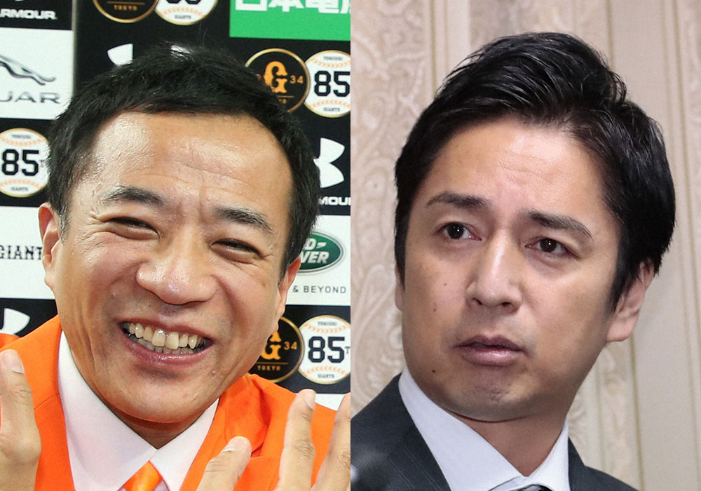 【画像・写真】「ナイツ」塙宣之（左）と「チュートリアル」徳井義実