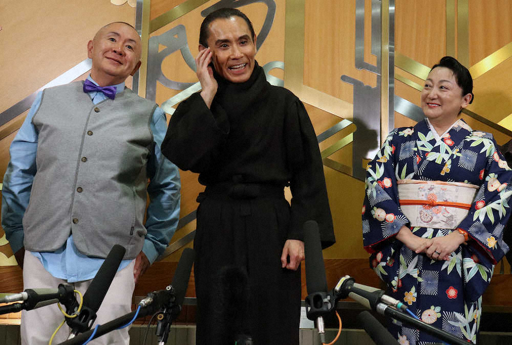 【画像・写真】片岡鶴太郎プロデュース公演開幕　自身は古典落語「ねずみ」を披露