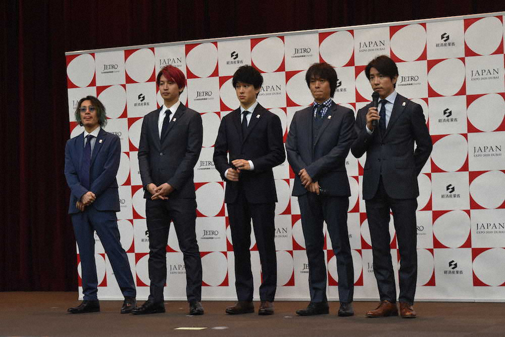 【画像・写真】関ジャニ　ドバイ万博で日本館PR大使　村上信五「良い文化を日本に持ち帰りたい」