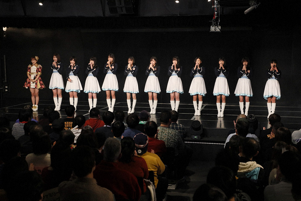 SKE48劇場でファンにお披露目されたSKE48の10期生