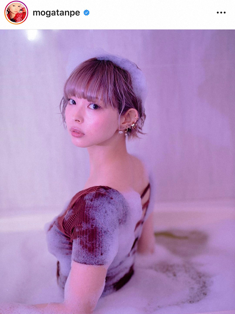 【画像・写真】最上もが、泡風呂ショットで意気込み　誹謗中傷受けた経験も「そんなことより…自信に繋げたい」