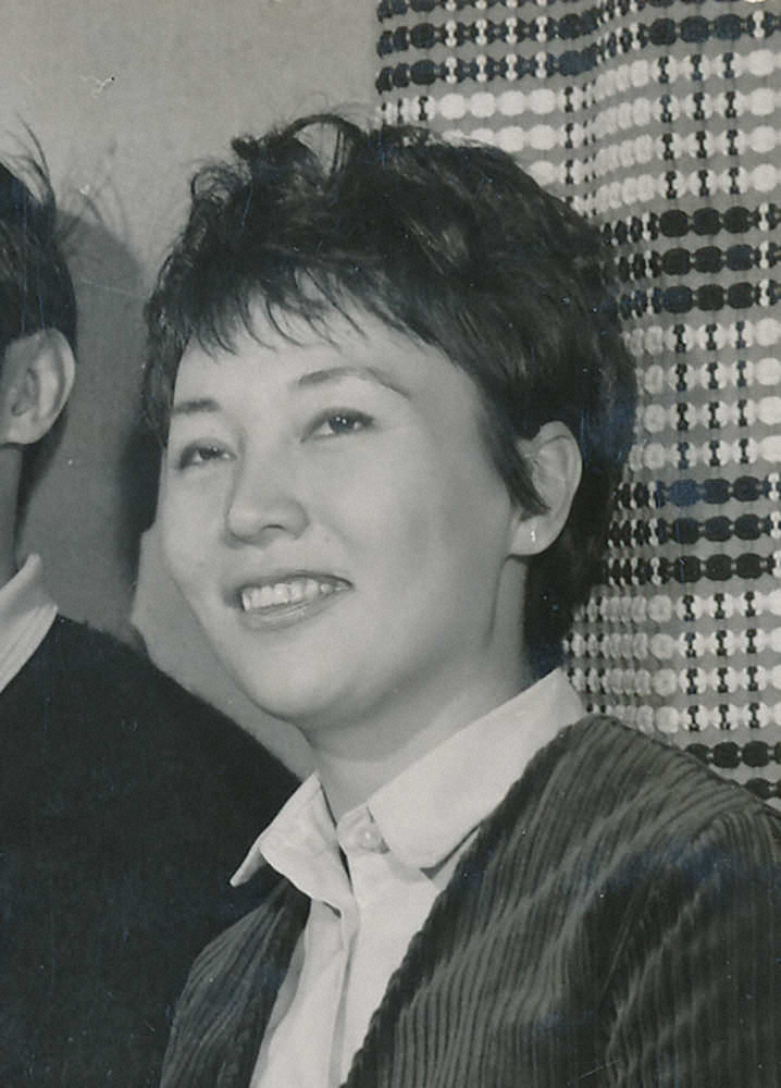 宍戸錠さんの妻・游子さん（1964年撮影）