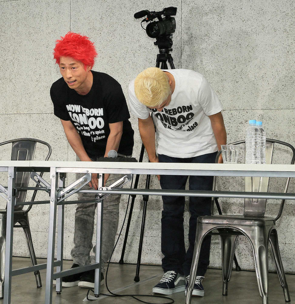 【画像・写真】ロンブー亮　トークライブで涙の復帰「冷ややかな目も覚悟」淳と会見で笑顔　吉本とエージェント契約へ