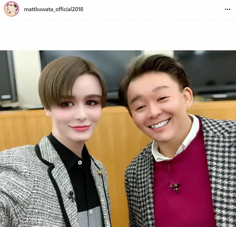 【画像・写真】Matt、花田虎上を激しく加工「matt化の限界を感じた」　甥っ子に似ているとの声も