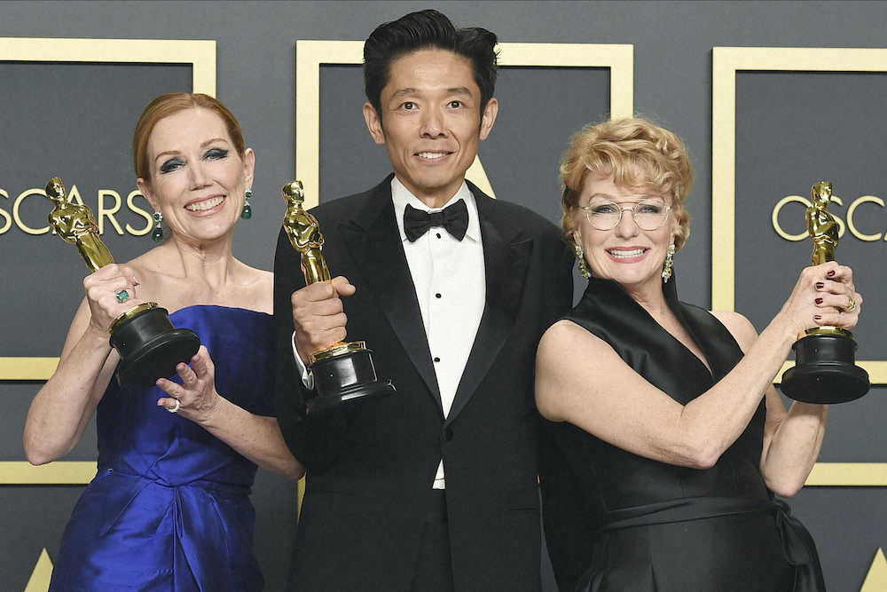 【画像・写真】カズ・ヒロさん、アカデミー賞2度目受賞　メーキャップ＆ヘアスタイリング賞「チーム全員に感謝」
