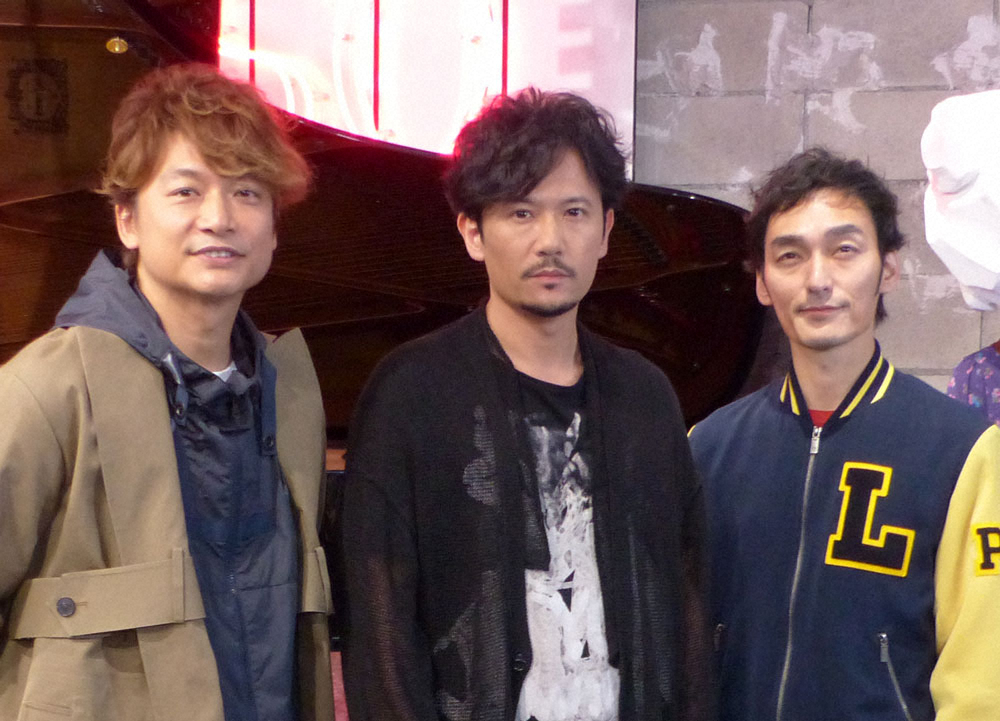 （左から）香取慎吾、稲垣吾郎、草なぎ剛
