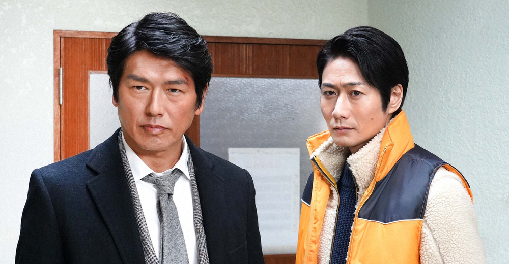 ドラマ 越境捜査 に出演する高橋克典 左 と戸次重幸 C テレビ東京 スポニチ Sponichi Annex 芸能