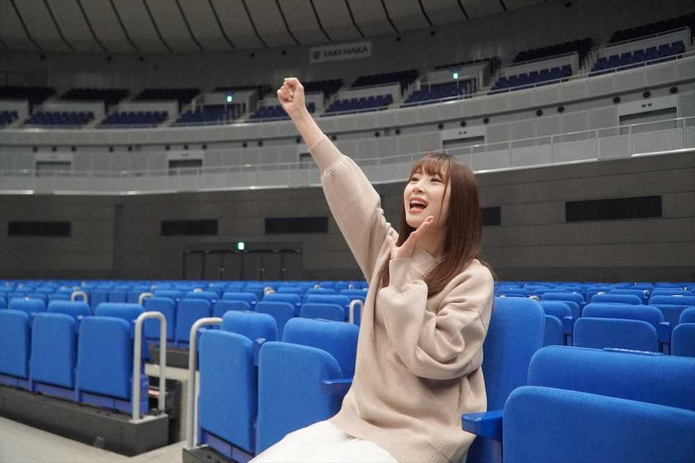 横浜アリーナから動画配信し、卒業延期を報告したSKE48の高柳明音