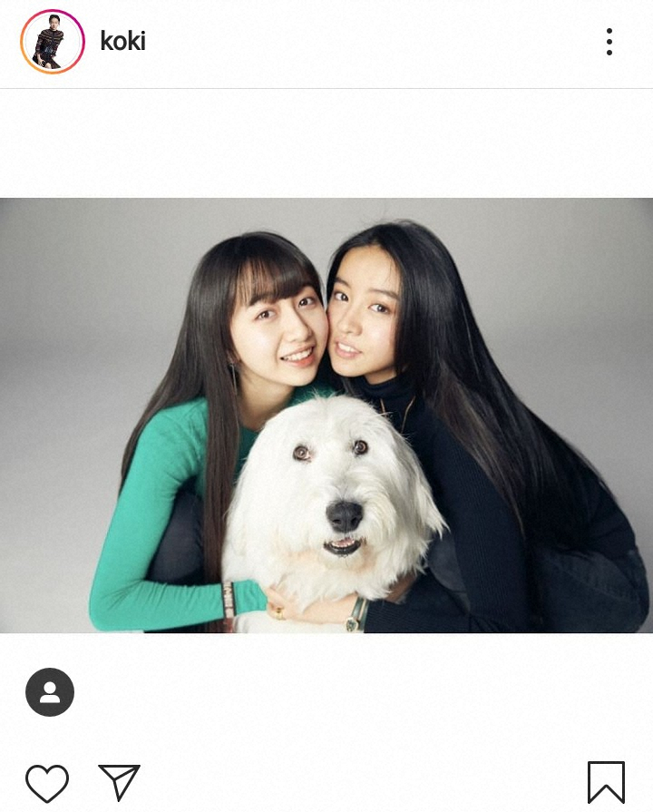 【画像・写真】Koki，「最高の姉」Cocomiのモデルデビューを祝福「愛してます」