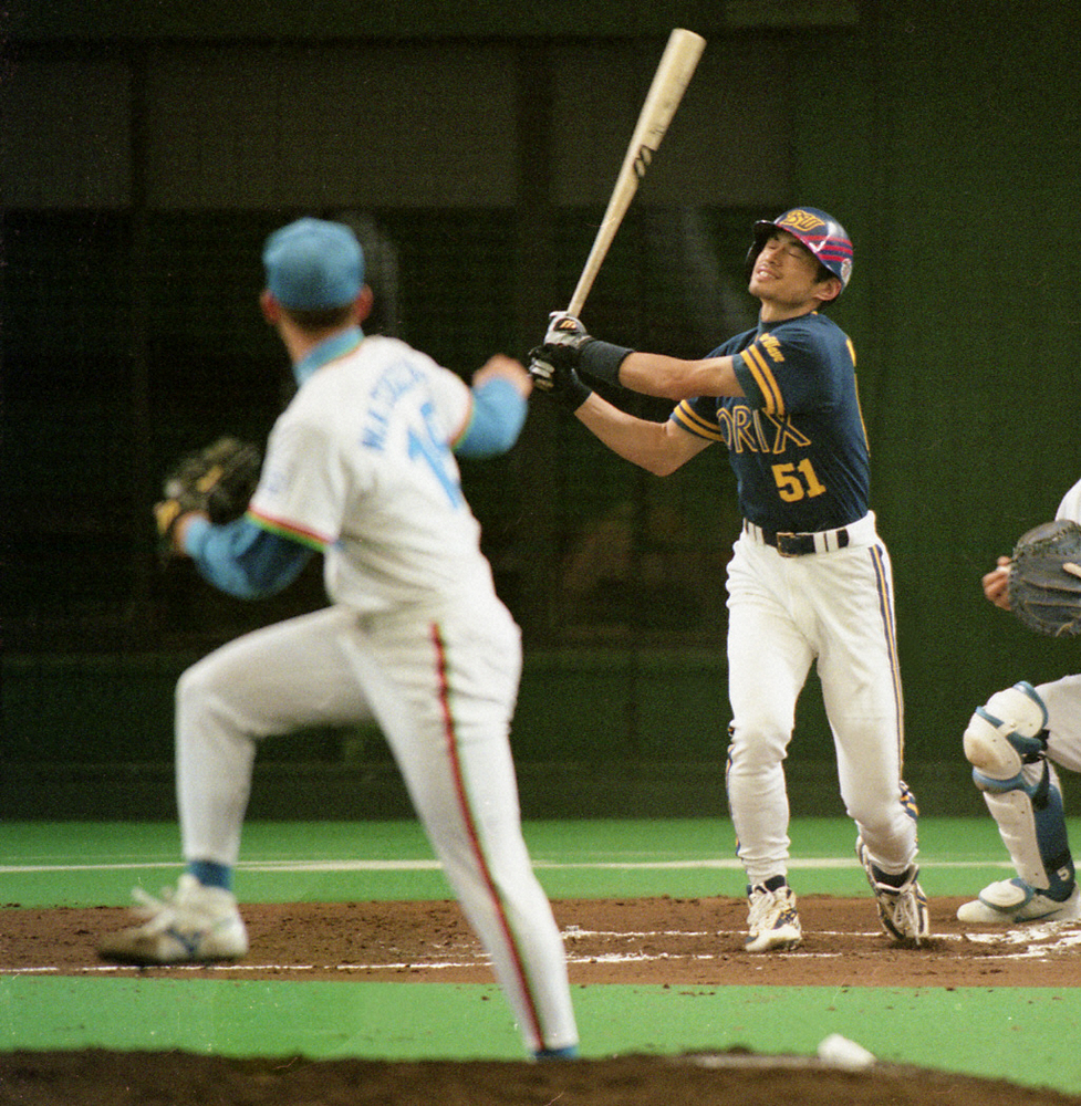 1999年5月16日、オリックス戦に登板した西武・松坂はオリックス・イチローを３打席連続三振に仕留める