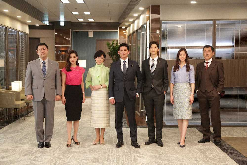【画像・写真】織田裕二　13日スタート「SUITS…」おなじみメンバー再結成に「心強い」