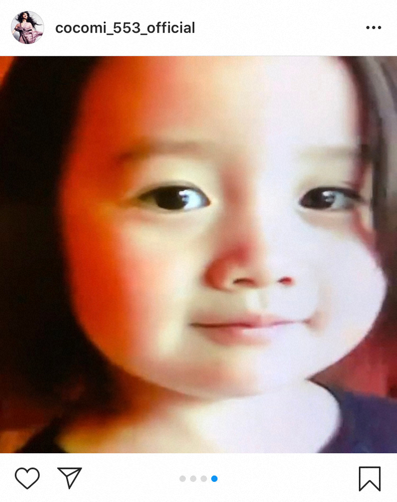 【画像・写真】Cocomi　19歳誕生日にKoki，とのキュートな変顔ショット「昔と今」　“投げキッス”で感謝も