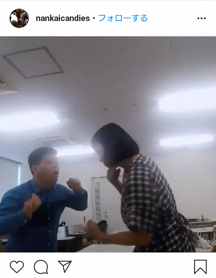 【画像・写真】しずちゃん　ジミー大西に強烈ボディーブローを放つ動画公開「ガチすぎて…」「入っちゃいましたね」