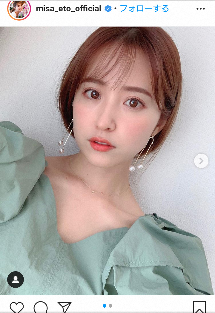 【画像・写真】衛藤美彩　「なんちゃって」ショートヘア披露に「旦那さんとのポジションも一緒」「ショート可愛い」