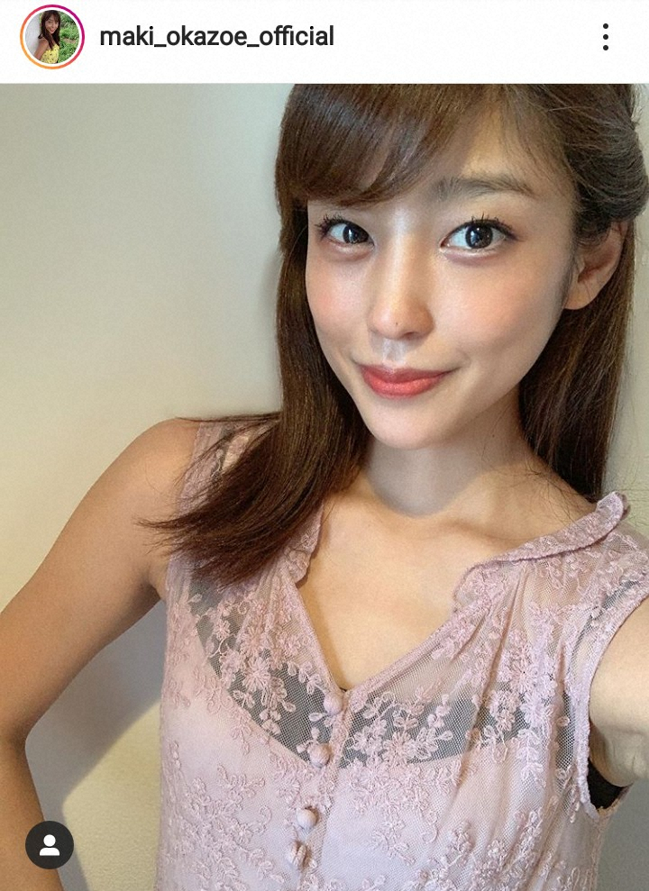 【画像・写真】岡副麻希「ファンデーションはなし！」“引き算メイク”披露に反響「信じられない」「確かに美白」