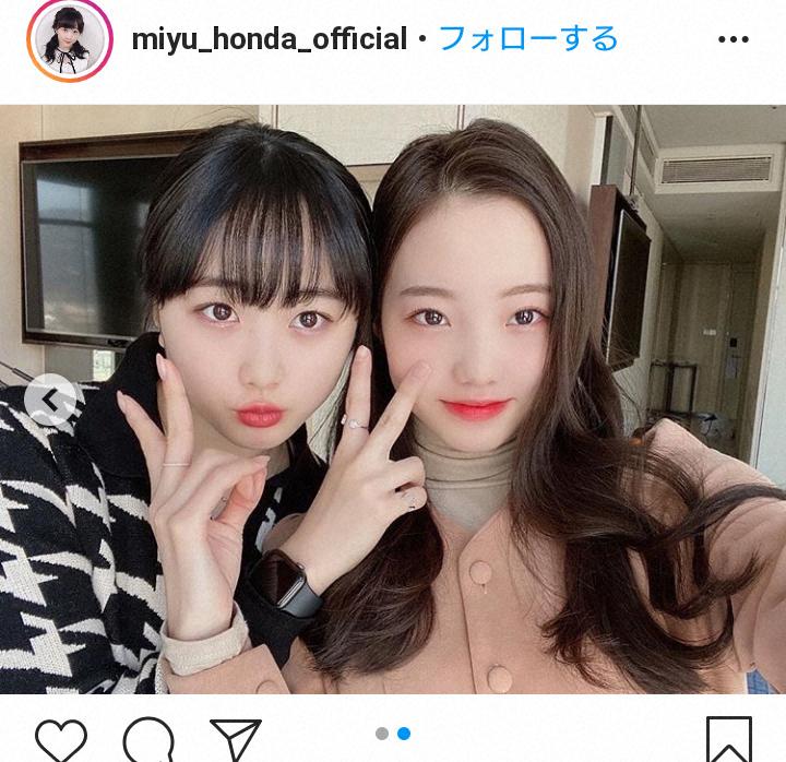 【画像・写真】本田望結　姉・真凜との2ショット公開、三女・紗来がコメント「この美人さんは誰だろう」