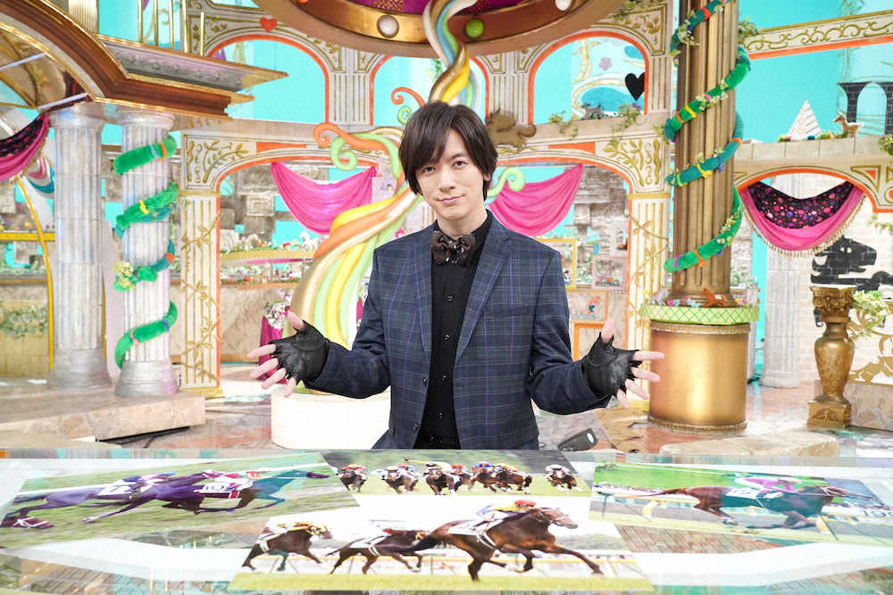 【画像・写真】思い入れのある日本ダービーを制した馬を挙げるDAIGO（撮影・会津　智海）