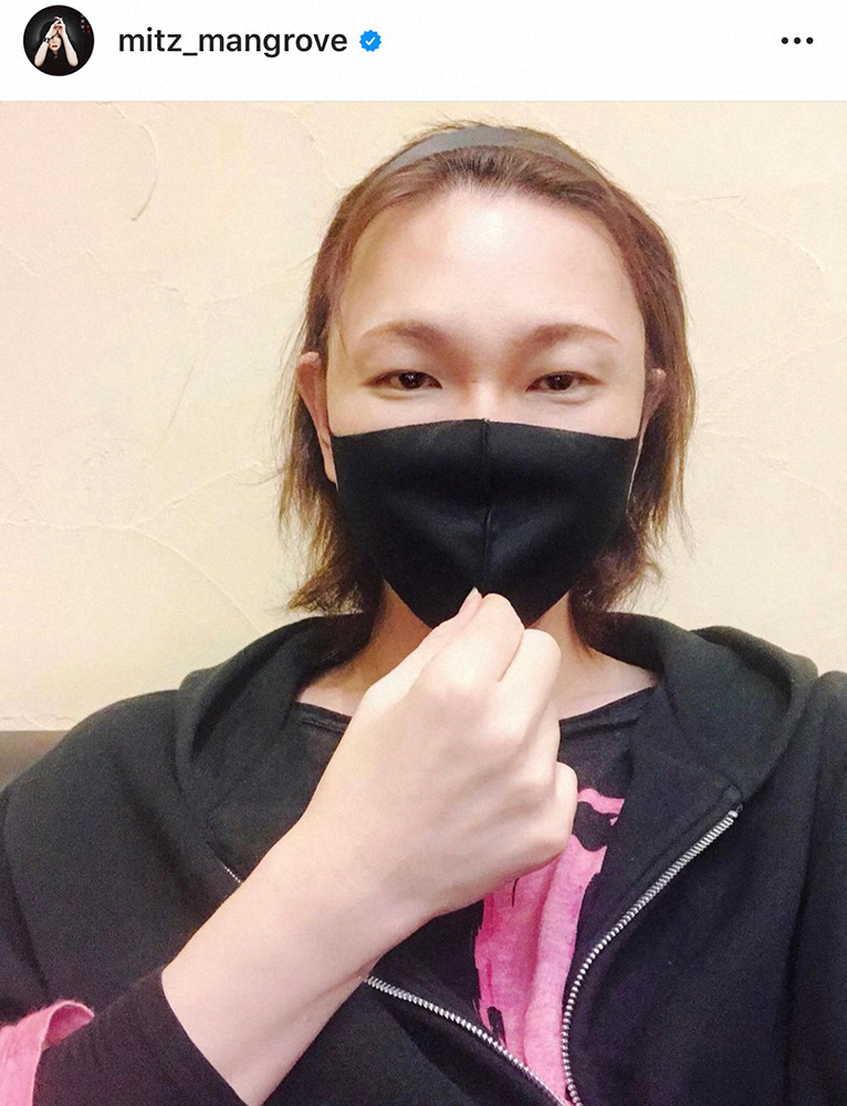 【画像・写真】ミッツ、すっぴん風デコ出しショット公開「このままじゃただの徳光さん」