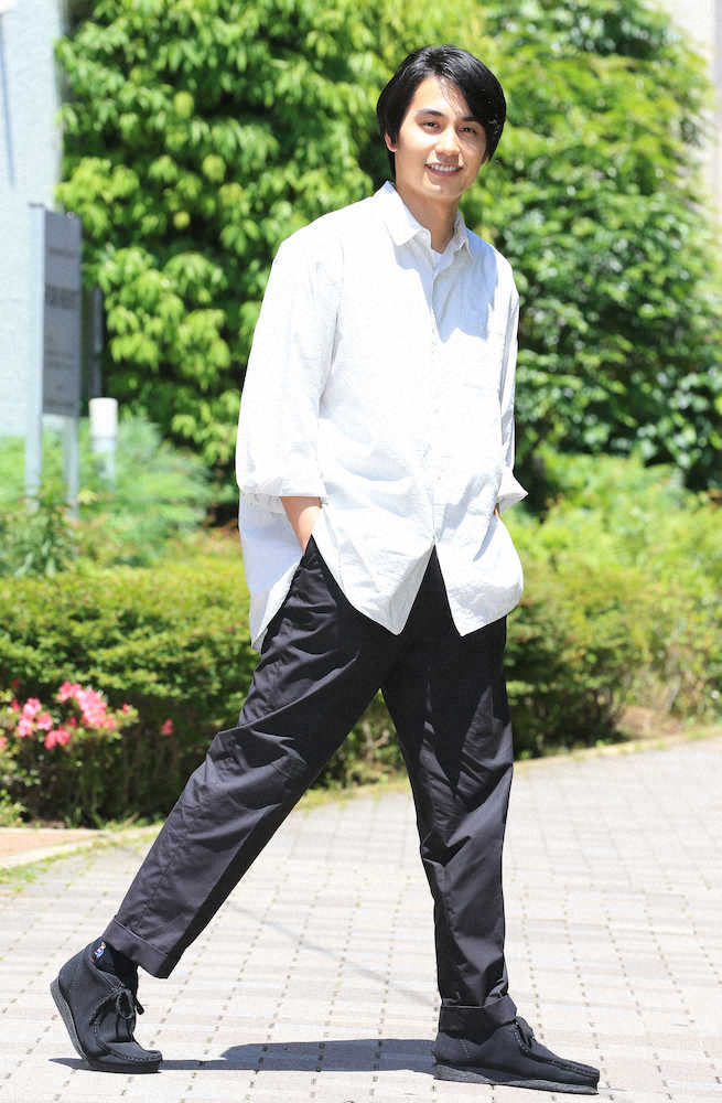 【画像・写真】NHK連続テレビ小説「エール」に出演する中村蒼（撮影・西尾　大助）