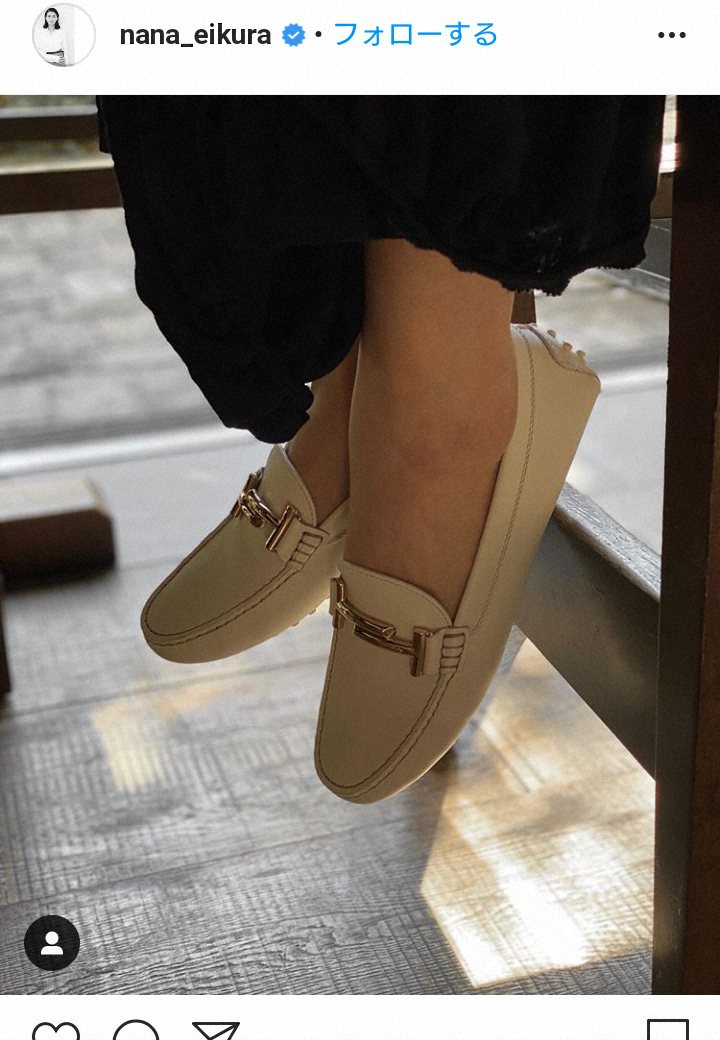 【画像・写真】榮倉奈々　初めてのオーダーメイドシューズ披露に「かわいい」「オシャレ」「センス良さすぎ」