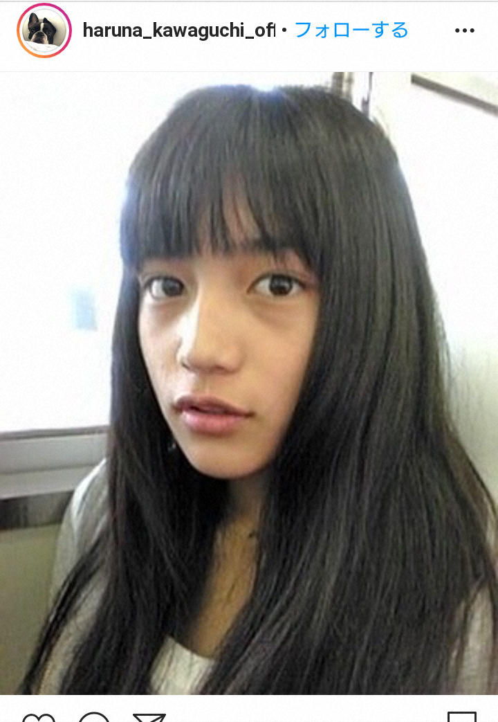 【画像・写真】川口春奈　13歳少女時代の写真公開に「既に美人！」「健康的ですね」「男っぽい」