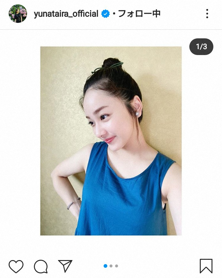 【画像・写真】平祐奈「らくらく」おだんごヘア＆ノースリーブ姿披露に「癒される！」「尊い」