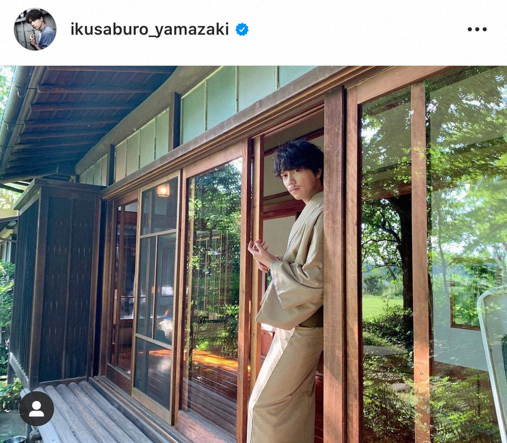 【画像・写真】山崎育三郎“ヒゲ面”着物姿で魅了　ファン「尊い」「粋で素敵」「色気に満ちてる」