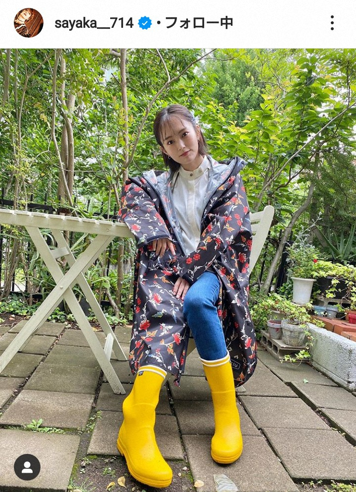 山本彩更新インスタグラム Sayaka 714 より スポニチ Sponichi Annex 芸能