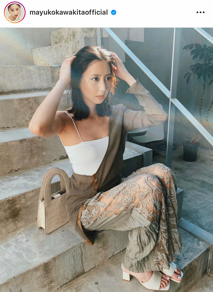 【画像・写真】河北麻友子、大胆シースルーパンツ姿　ファン「スケが凄い」「美しすぎる」