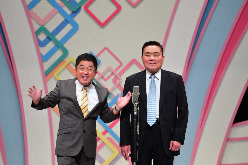 【画像・写真】NGK　アクリル板を撤去　笑い飯・西田「やっぱりやりやすい」　トミーズ雅「健ちゃんの匂いがした」