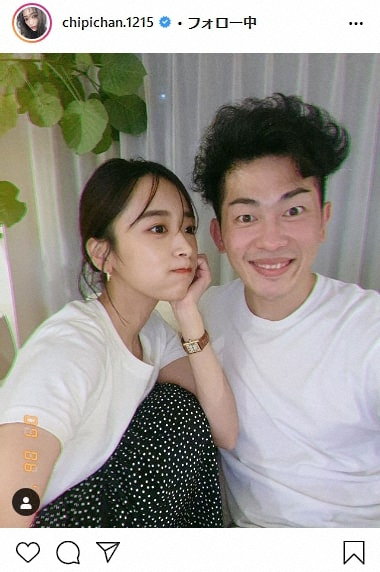 【画像・写真】近藤千尋、夫・ジャンポケ太田との2S写真に反響「素敵夫婦」「可愛すぎて羨ましすぎる」