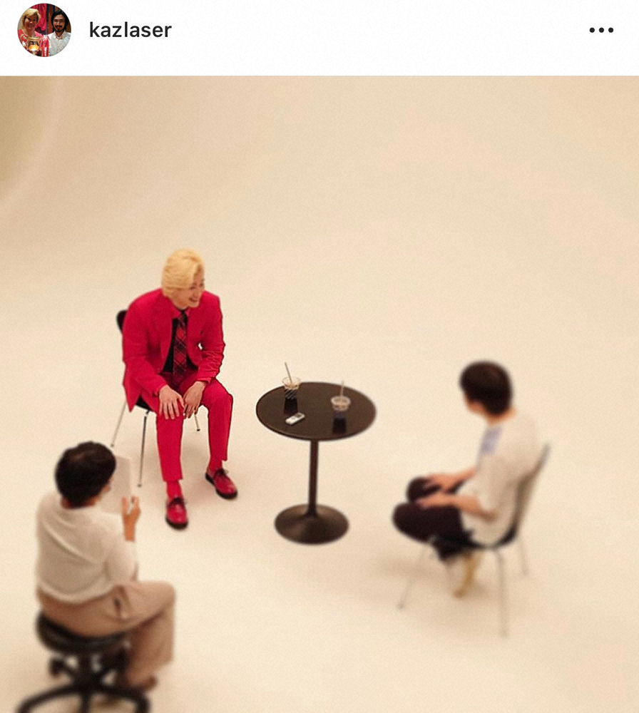 【画像・写真】カズレーザー「ミニチュアみたいな」対談写真に反響「これは芸術」「フィギュア化してほしい」