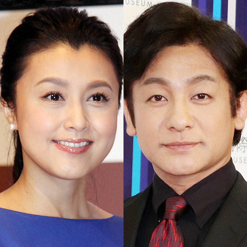 女優 藤原紀香 左 と夫で歌舞伎俳優の片岡愛之助 スポニチ Sponichi Annex 芸能