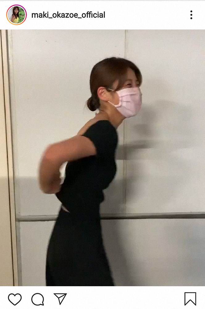 【画像・写真】岡副麻希アナ　土用丑の日ちなみ「うなぎダンス」披露、抜群の柔軟性に称賛続々