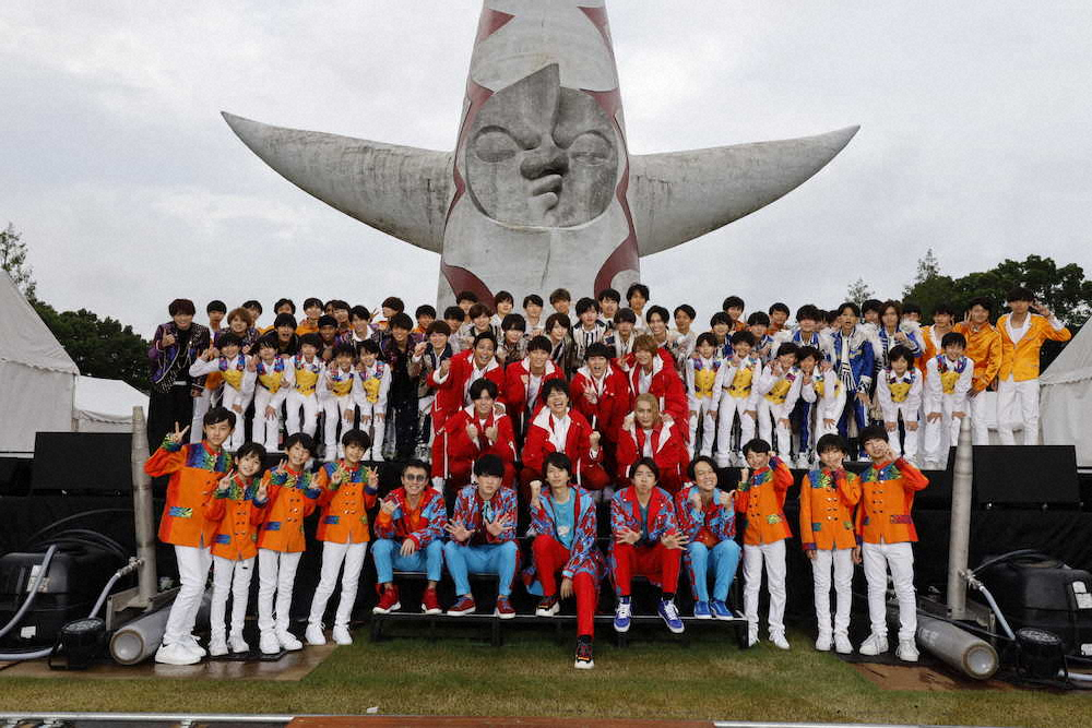 【画像・写真】太陽の広場で無観客ライブを開催した関西ジャニーズ