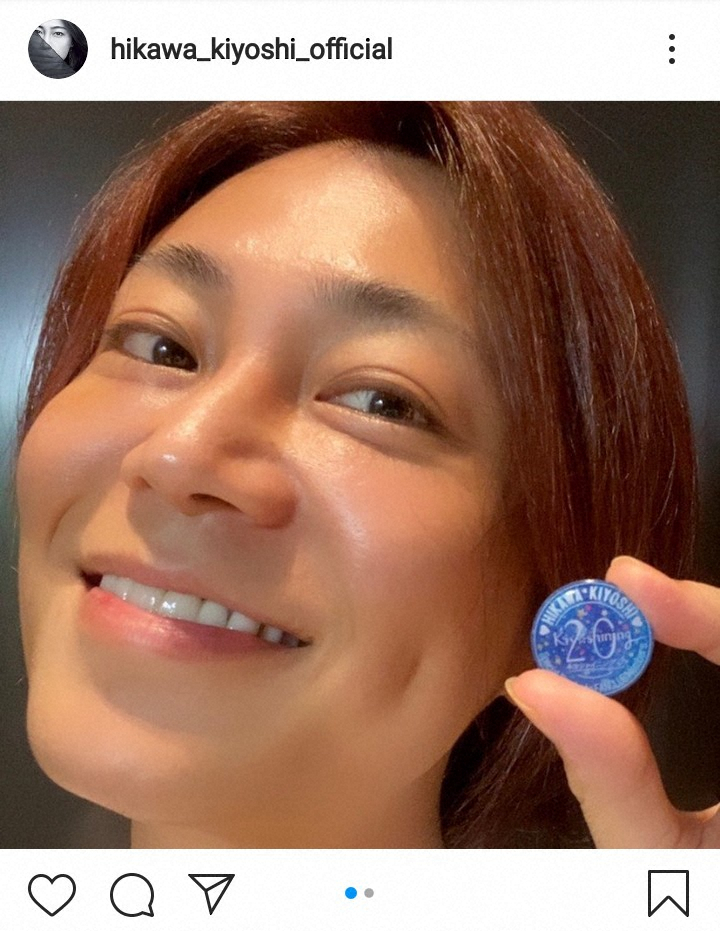 【画像・写真】氷川きよし「スッピンでごめんなさいね」“ツヤツヤ美肌”にファン驚き「この美貌で！？」