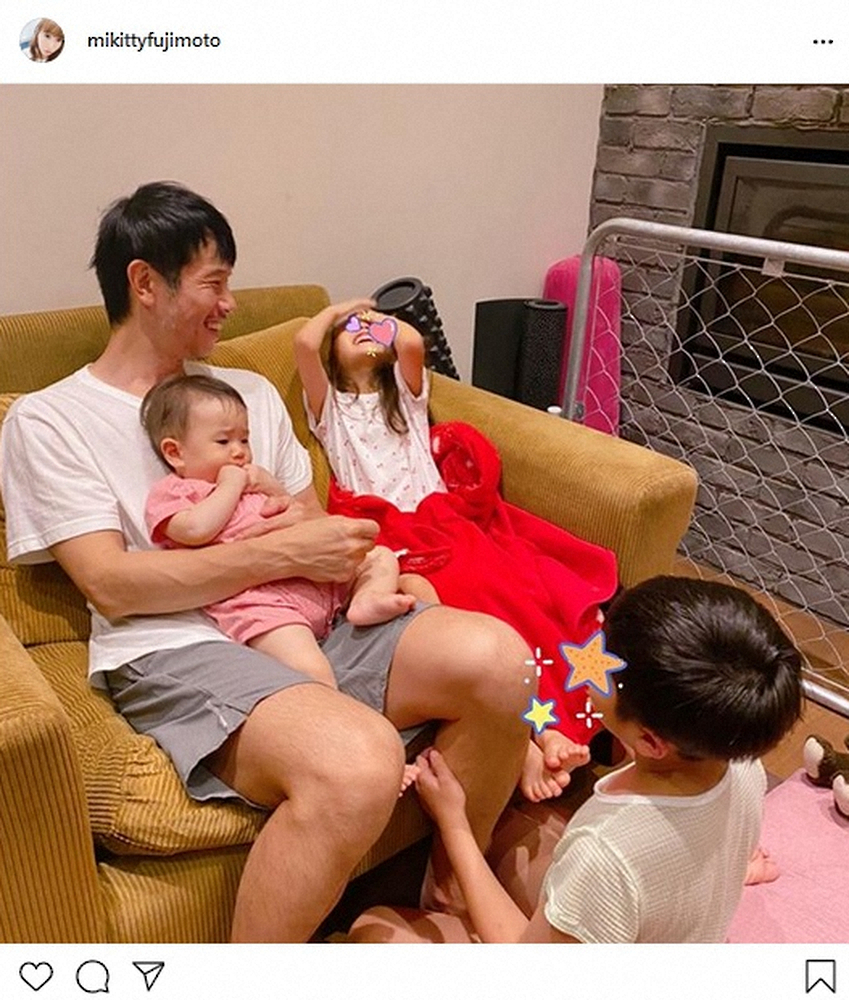 【画像・写真】藤本美貴、夫・庄司智春の退院＆帰宅に喜び「マッチョが細マッチョになって帰ってきました」