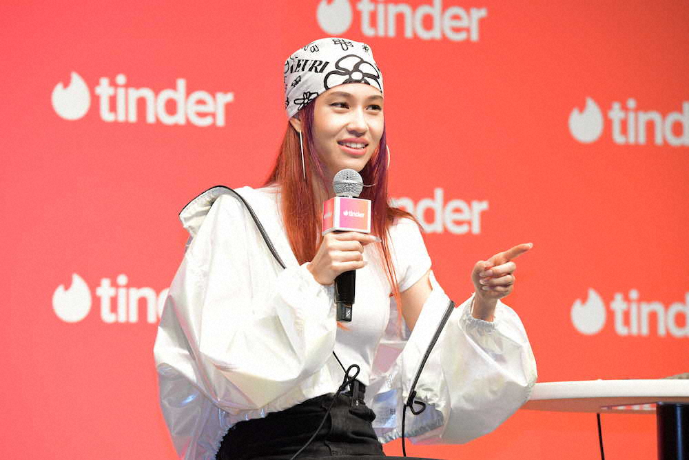 Swipe Night 日本初リリース記者発表会に出席した水原希子 スポニチ Sponichi Annex 芸能