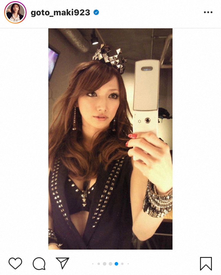 【画像・写真】後藤真希　LOVEマシーンでデビュー日に秘蔵写真公開、ファン「超ギャル」「ガラケー懐かしい」