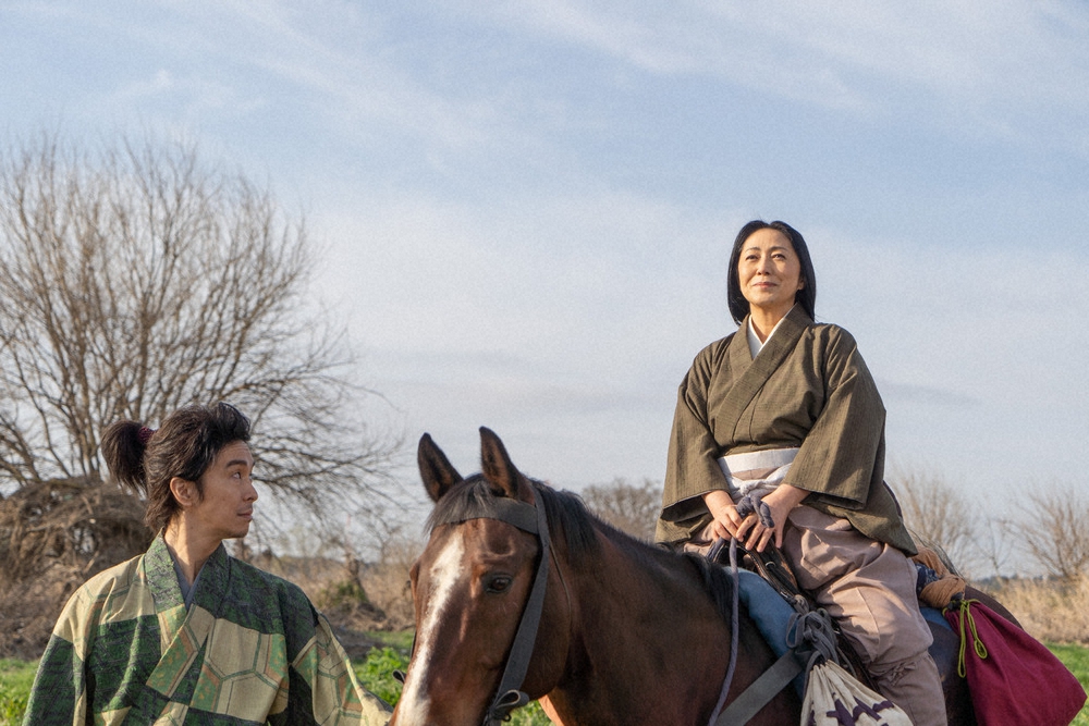 【画像・写真】大河ドラマ「麒麟がくる」第25話。明智光秀（長谷川博己）と牧（石川さゆり）（C）NHK