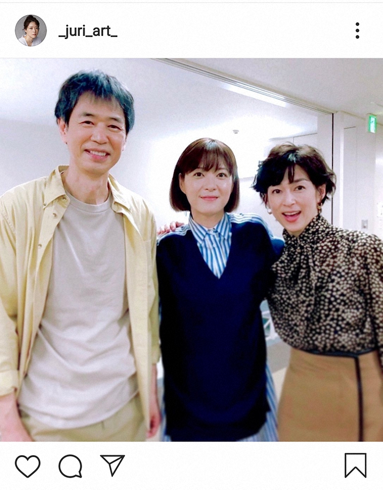 【画像・写真】上野樹里“奇跡のスリーショット”公開、NHK大河「江」親子3人そろい「元気に生きてるって嬉しい」