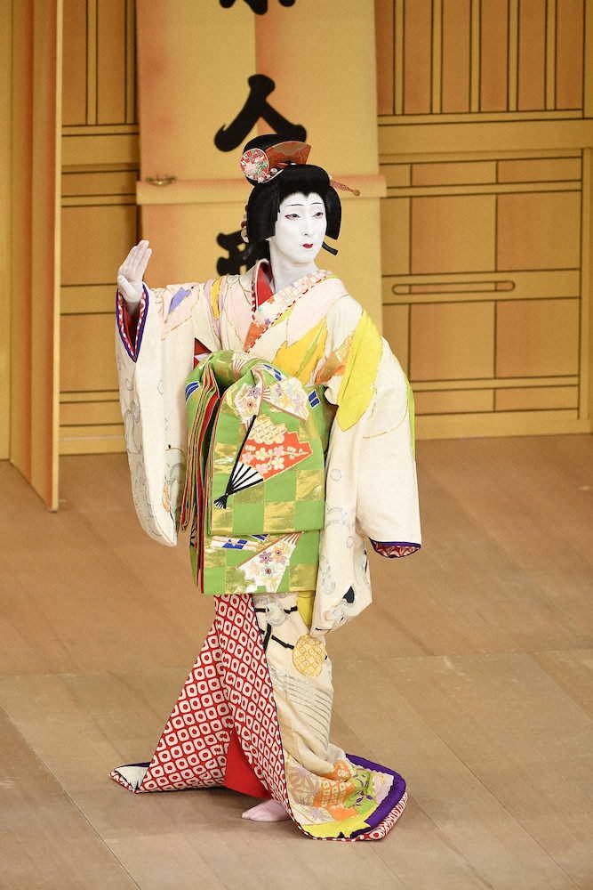 「十月大歌舞伎」の第1部「京人形」に出演する中村七之助（C）松竹